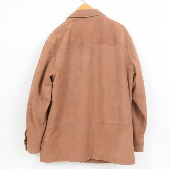 Roundtree & Yorke Outfitters Premium Leather & Wool Lined Jacket Size L - Picture 3 of 12